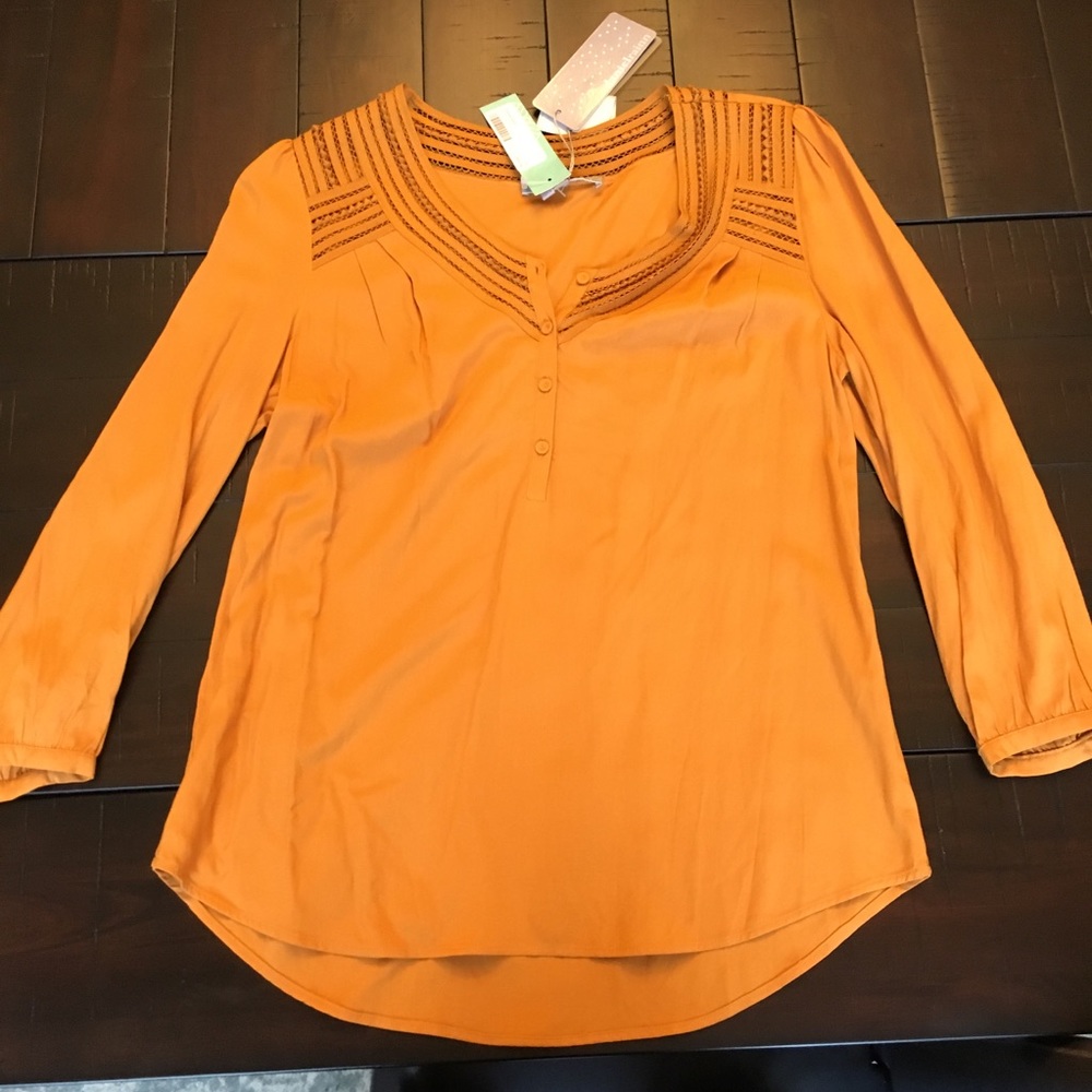NWT Daniel Rainn Lattice Top from Stitch Fix - SzS